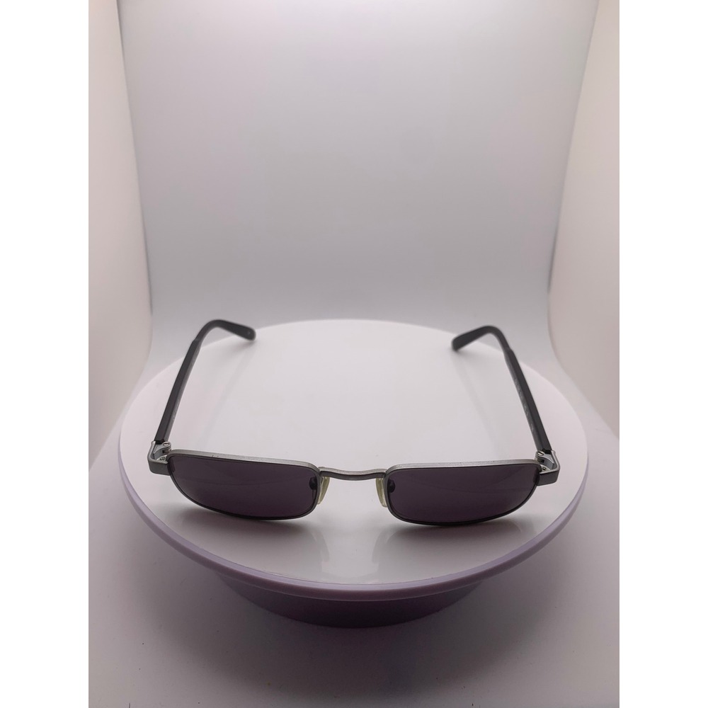 Guess GU 620 SUN Gunmetal Rectangular Sunglasses Matte Black Arms 50-21-138